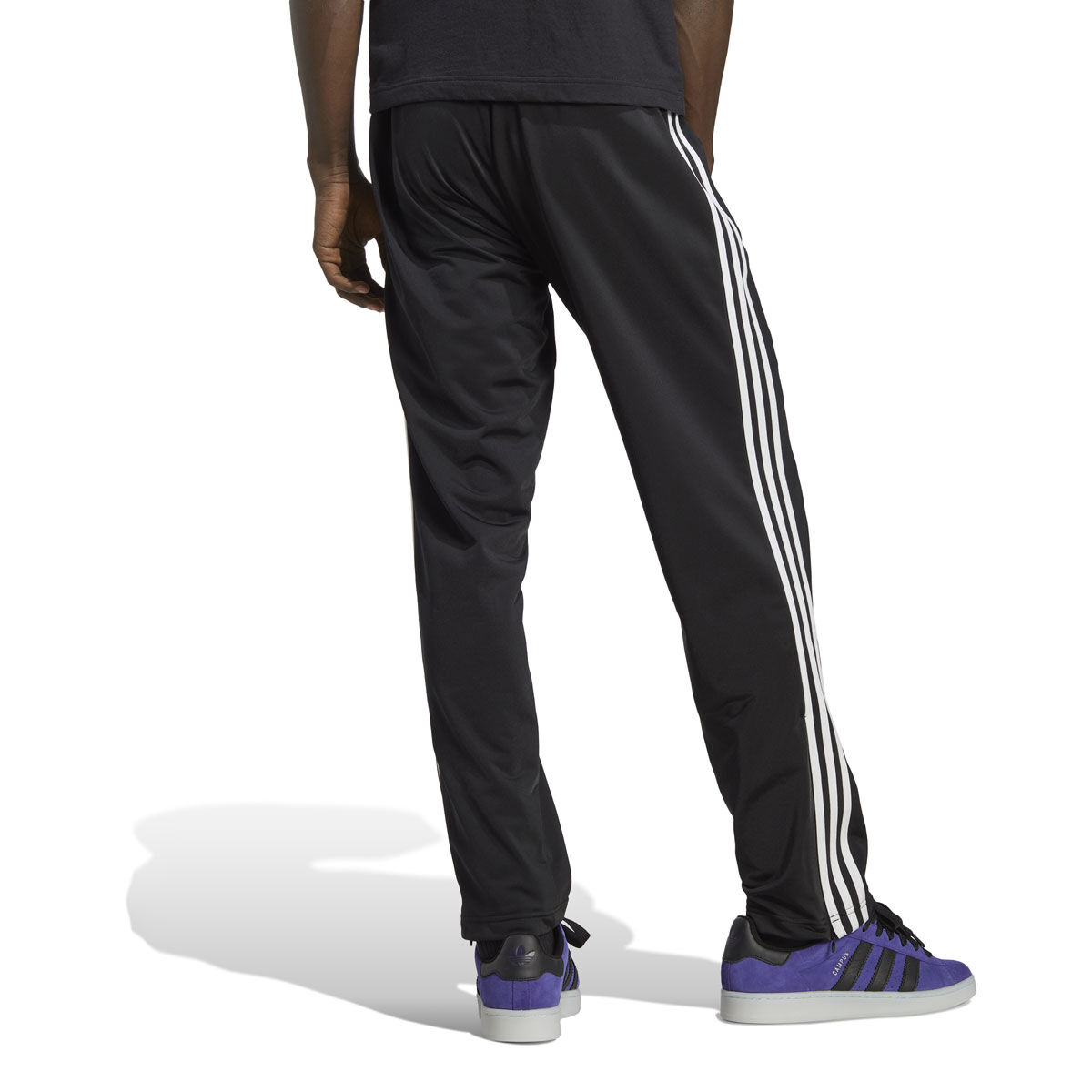 Style by William Side Stripe Ankle Zipper Track Pants Black XL at Amazon  Men's Clothing store